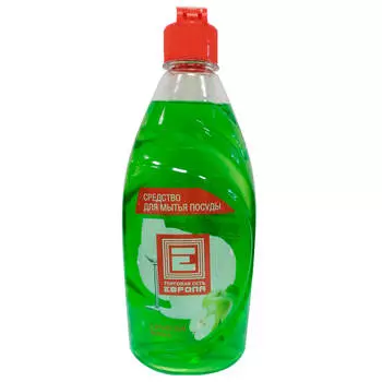 Средство для мытья посуды Европа 450мл яблоко