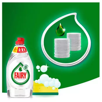 Средство для мытья посуды Fairy 450мл пьюр энд клин