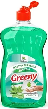 Средство для мытья посуды клин грин 1 л алое