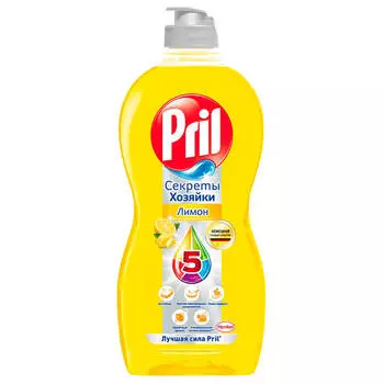 Средство д/мытья посуды прил 450мл лимон