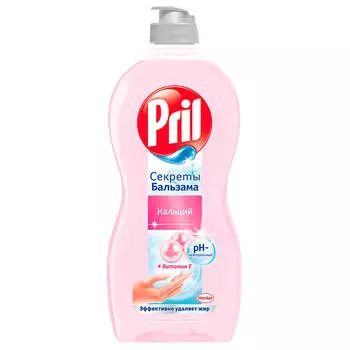 Средство д/мытья посуды прил 450мл бальзам кальций