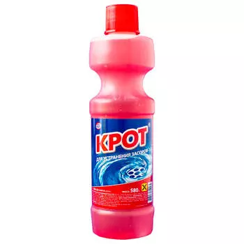 Средство крот 580 г для устранения засоров