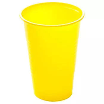 Стакан 200мл 12шт лимонный