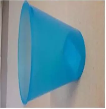 Стакан 350 мл красный