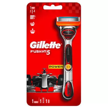 Станок Gillette Fusion Power с 1 сменной кассетой