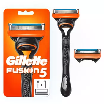 Станок Gillette Fusion с 2 кассетами