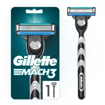 Станок Gillette Mach3 с 1 кассетой