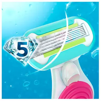 Станок Gillette Venus Embrace компактный с 1 кассетой женский