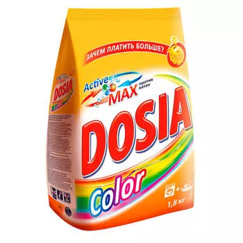 Стиральный порошок Dosia 1,8кг колор п/п