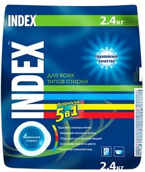 Стиральный порошок индекс 2.4 кг универсальный