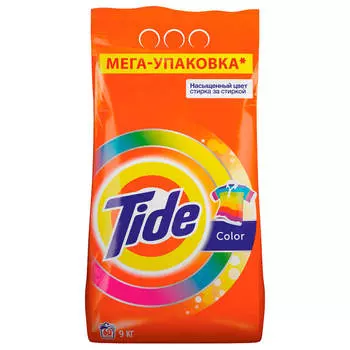 Стиральный порошок тайд 9кг автомат колор