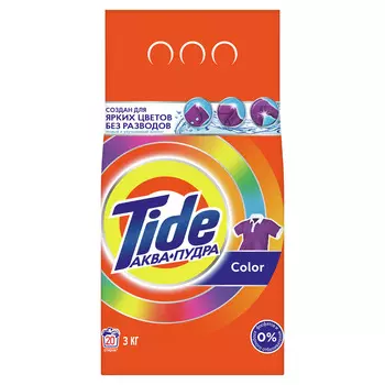 Стиральный порошок Tide 3кг автомат колор п/п