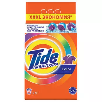 Стиральный порошок Tide 6кг автомат колор п/п