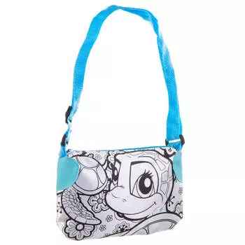 Сумка для раскрашивания бондибон черепаха 20 х13 см вв1794