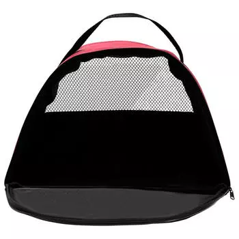 Сумка-переноска д/животных полукруглая нейлон 33х19х23см