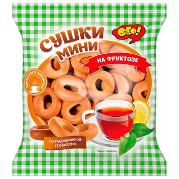 Сушка мини 175г на фруктозе Ого!