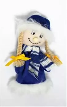 Сувенир снегурочка 12х5х25см 1421-140148