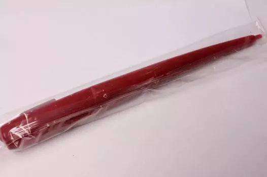 Свеча античная 1шт бордовая