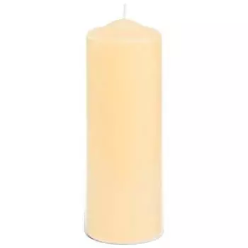 Свеча античная 1шт кремовая