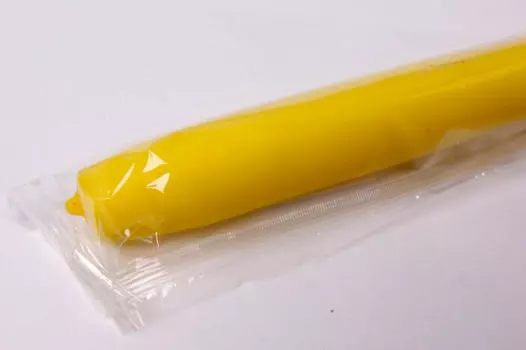 Свеча Античная 1шт желтая