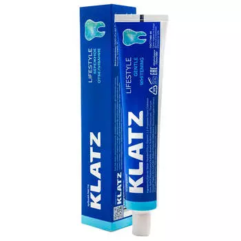 Зубная паста Klatz 75 мл бережное отбеливание