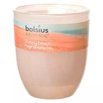 Свеча ароматическая в стакане солнечный берег 80х70