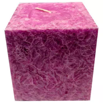 Свеча ароматизированная куб 7,5*7,5*7,5 см черная смородина с 01-57