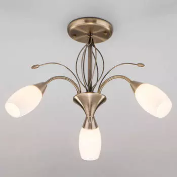 Светильник Евросвет 30280/3 ант бронза