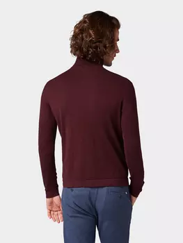 свитер Tom Tailor / муж / Dark Wine Red M?lange / 95 % хлопок 5 % кашемир / M