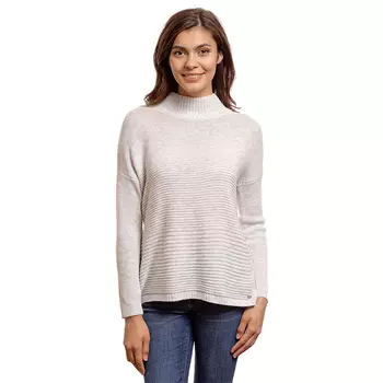 свитер Tom Tailor / жен / fog grey melange / 60 % Полиамид, 35 % Полиакрил, 5 % Шерсть / M