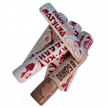 Табличка для бани Банные Штучки с поговоркой дерево