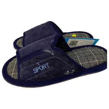 Тапочки мужские a1527 р.43 синий