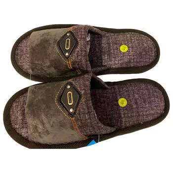 Тапочки мужские a1528 р.44 коричневый