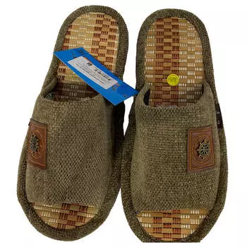 Тапочки мужские a1532 р.42 коричневый