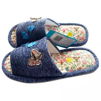 Тапочки женские a2936 р.40 синие