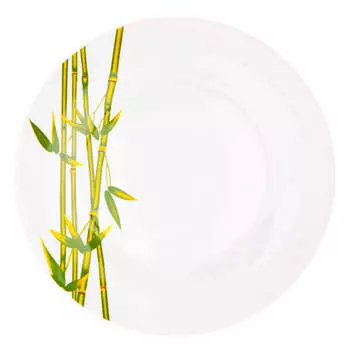 Тарелка десертная бамбук 19 см cs01-02/5