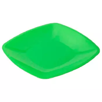 Тарелка Квадратная 30см 3шт Buffet салатовая