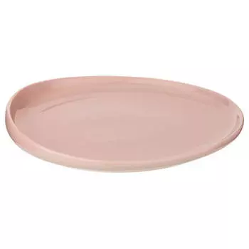 Тарелка обеденная 27*25см лефард фьюжен пудровая 263-1001