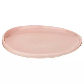 Тарелка закусочная 23*20 см лефард фьюжен пудровая 263-1004