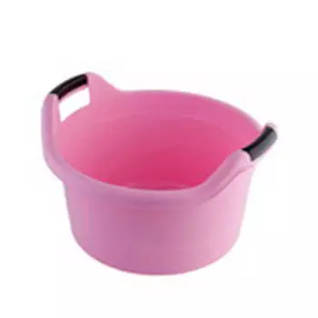 Таз 12л Полимербыт люкс круглый с ручками 4340700