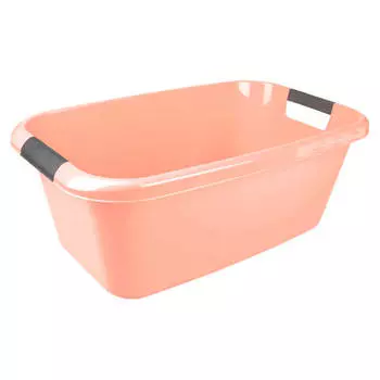 Таз 20л Лика прямоугольный с ручками пудровый pt1163/епд-5