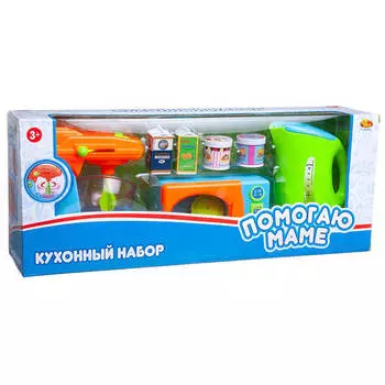 Техника кухонная абтойс помогаю маме с продуктами 10 предметов pt-00484