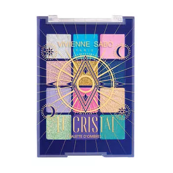 Тени для век Vivienne Sabo кристал палетка