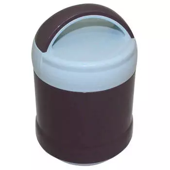 Термос для еды 1,0л серо-голубой hp89-100