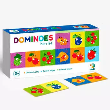 Игра настольная додо домино ягоды 300250