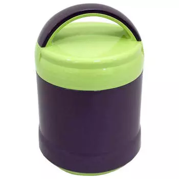 Термос для еды 1,0л серо-зеленый hp89-100