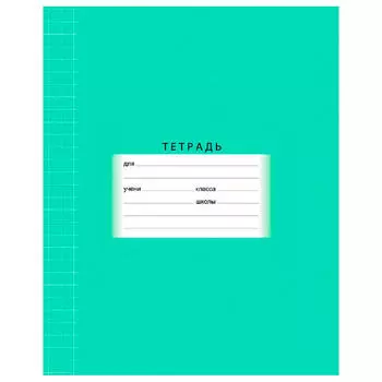 Тетрадь 12л клетка БиДжи школьная 2019