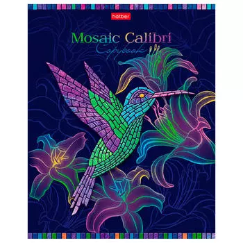 Тетрадь 48л Hatber мозаика 14126