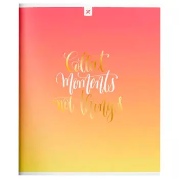 Тетрадь 48л клетка Lorex градиент желто-красный lxcbbc-gr