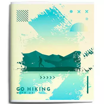 Тетрадь 96 л клетка скулформат пора в поход а5 микс